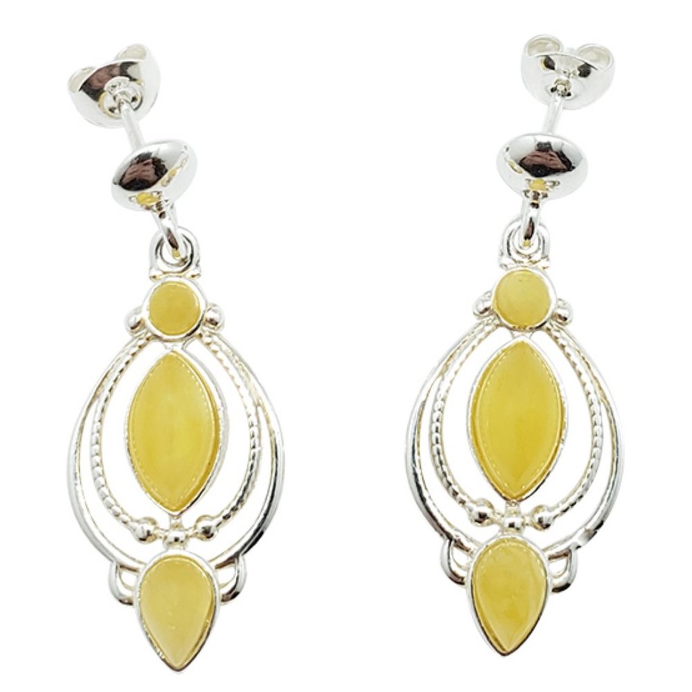 Baltic Amber Butterscotch Earrings